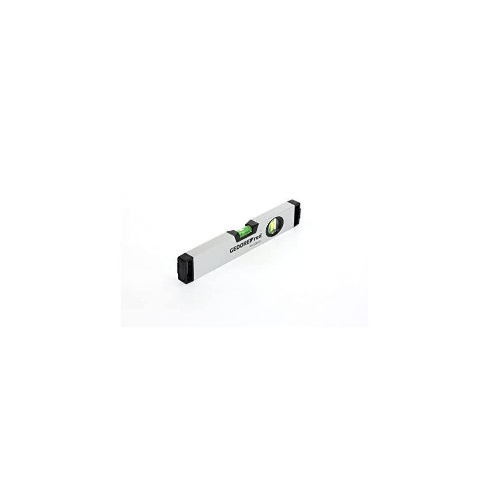 Red Spirit Level, Magnetic, 300 Mm Long, Vertical And Horizontal Vials, Measurement Accuracy +/- 0.5 Mm/M, R94100151 4060833014243