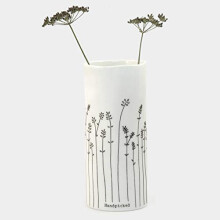 East of India: Boxed Porcelain vase - Handpicked