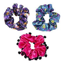 Encanto Pink, Purple and Blue 3 Piece Scrunchie Set VE700981L