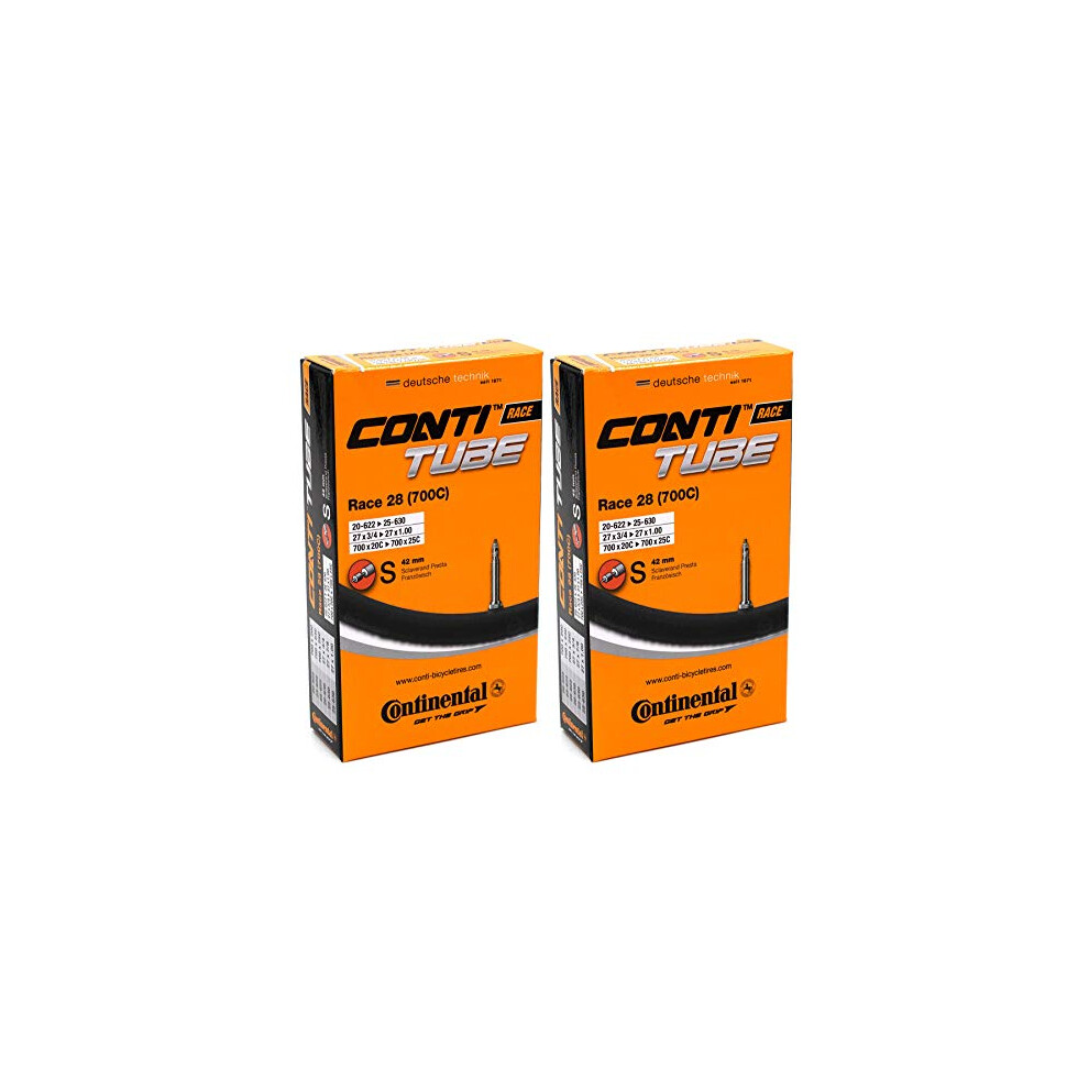 Continental 2X Schlauch 18-25/622-630 S42 Race 28