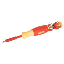 38050 14 Piece Insulated Pop-up Bit Holder Set Slotted, Phillips, Square, Pozidriv.