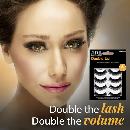 Ardell Double Up Wimpern, 203, 4er Pack 1