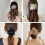 3 Pcs Chiffon Flower Hair Clips, Solid Color Big Flower Hairpin for Women Girls, Elegant French Barrettes Ponytails Braids Spring Clips Headdress Hair 7