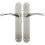 Interior Door Handle Set with Satin Nickel Plate 0 1