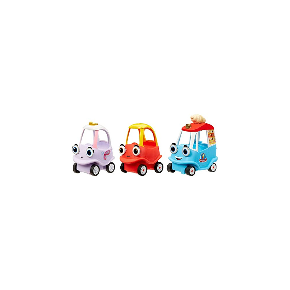 661211EUC Let's Go Coupe-Cozy Mini Push and Play Vehicle-Assortment-1 Car Included-Suitable for Toddlers from 3 Years