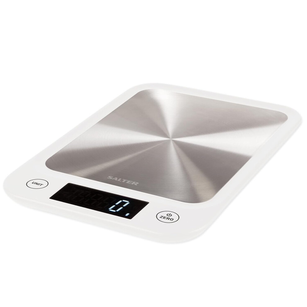 Salter 1105 SSWHDR Stainless Steel Electronic Scale - 5 KG