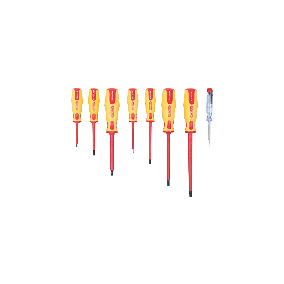 117.0550 Ergotorque Vde Screwdriver Set, 8 Pcs, Ph+Slot 4042146209646