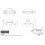 AA40SC SASH Fastener (Fitch Pattern), Satin Chrome 2