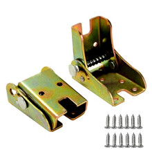 Folding Table Leg Hinges 90 self-Locking Hinge Support Table Folding feet Invisible feet Furniture Accessory Connector (2 Hinges)
