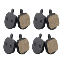 4 Pairs Resin and Semi-Metallic Bike Bicycle Disc Brake Pads Repair Replacement Compatible with Hans Hayes Sole MX2 MX3 MX4 MX5 CX5 GX-C GX2