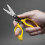 All-Purpose Electrician's Scissors Klein Tools 26001, Yellow 6