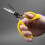 All-Purpose Electrician's Scissors Klein Tools 26001, Yellow 7