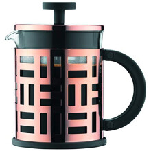 Eileen 4 Cup French Press Coffee Maker, Copper, 0.5 l