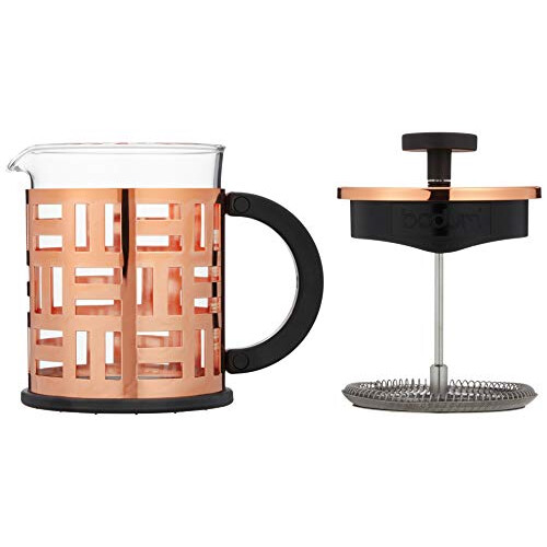 Bodum Eileen 4 Cup French Press Coffee Maker, Copper, 0.5 l 1