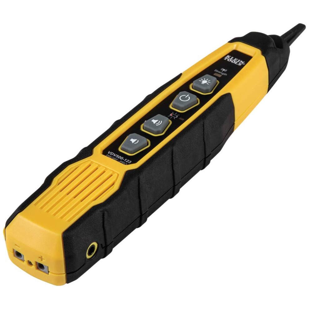 Cable Tracer Probe-Pro Tracing Probe with Replaceable Non-Metallic, Conductive Tip and a Light for Use in Dark Spaces Klein Tools VDV500-123