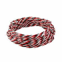 32 feet DIY FUTABA Color 22# 22AWG 60 Cores Servo Extension Cable Twisted Wire for RC Model