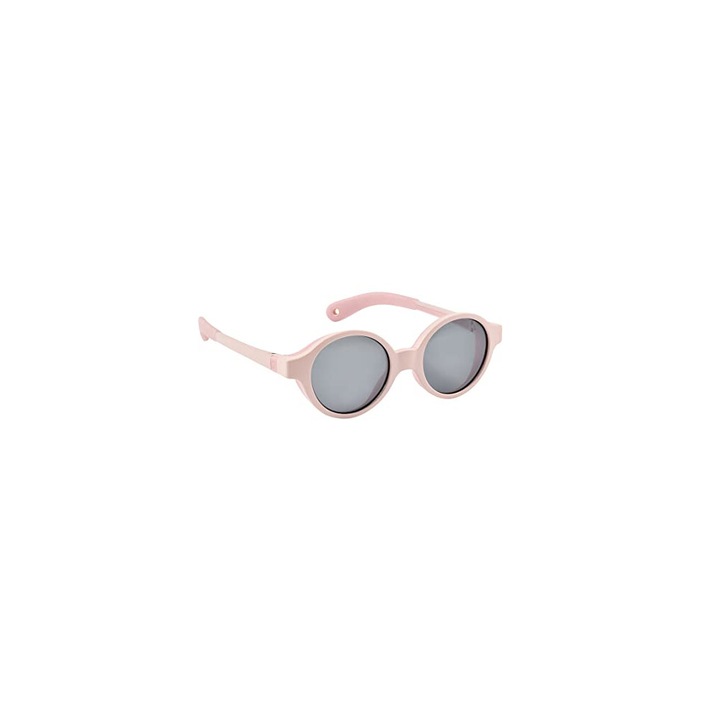 BEABA, Sunglasses for Babies 9-24 Months, 100% UV Protection - CAT 3, Side Protection, Optimal Comfort, Adjustable Temples 360, Pink