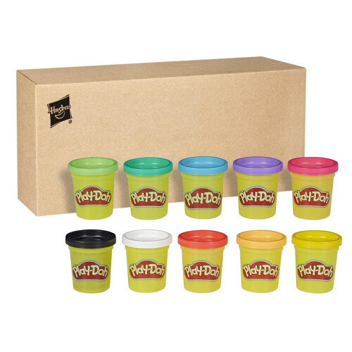 Play-Doh 10-Pack of Non-Toxic Modeling Compound, 2-Ounce Cans, Amazon Exclusive 1