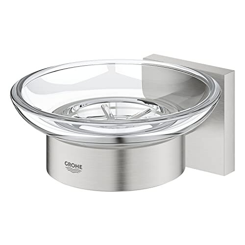 Grohe Soap Dish with Holder, Steel 1