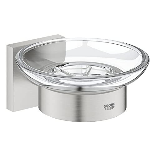 Grohe Soap Dish with Holder, Steel