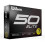 Wilson Fifty Elite Golf Balls - 12 Pack, Yellow 3