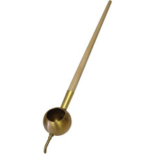 Brass Tjanting Tool, 35mm Bowl, 1.0mm Spout for Batik Craft with Hints & Tips Guide