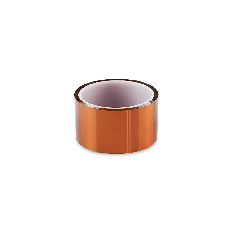 High Temp Tape,1 Roll Polyimide High Resistant Tape 2 Inches Kapton Tape High Temperature Tape With Silicone Adhesive For Masking,Soldering,Electrical 193499950953