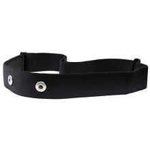 Performance Heart Rate Monitor Strap Replacement Belt, Black Size S - XL Compatible with: Garmin HRM Dual, Wahoo TICKR, Polar H7, CARDIOSPORT