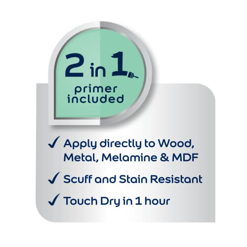 Dulux Simply Refresh Multi Surface Eggsgell Paint - Polished Pebble - 750ML 2