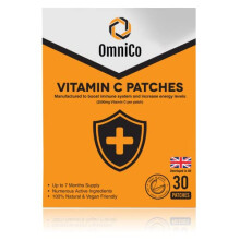 Vitamin C Patches – 2500mcg 30 Patches - High Strength - Natural Transdermal Skin Patches - Topical Vitamin Patches - Vegan & Vegetarian Friendly