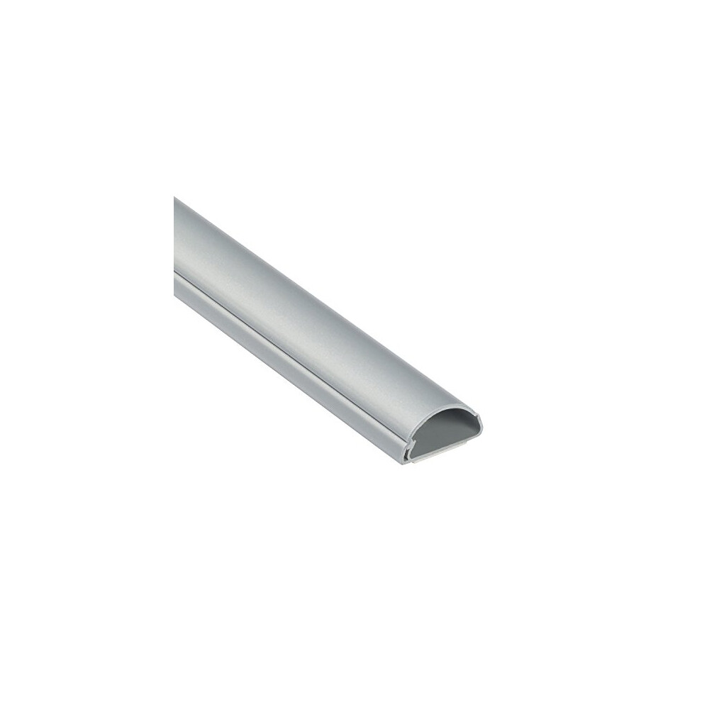 Mini Cable Trunking, Half Round Cable Cover, Paintable, Self-Adhesive Wire Cover, Hide Tv Wires, Cable Management - 30Mm (W) X 15Mm (H) X 1-Meter 5060226642946