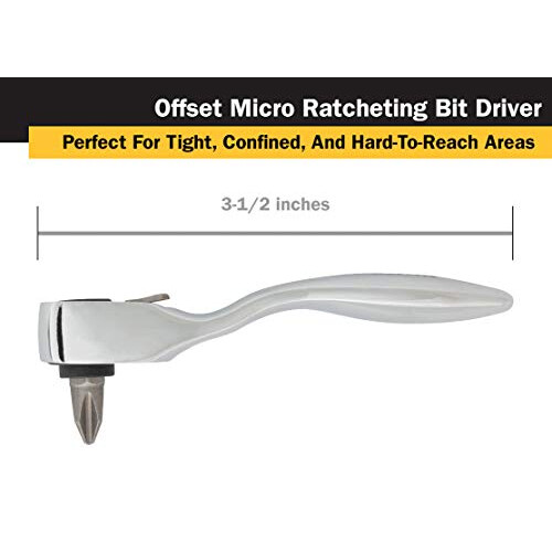 11207 Offset Micro Bit Driver - Multi-Colour 2