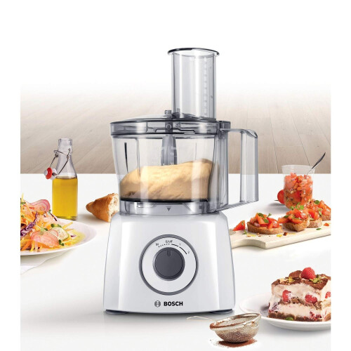 Bosch MultiTalent 3 MCM3100WGB Compact 700 W Food Processor - White 1