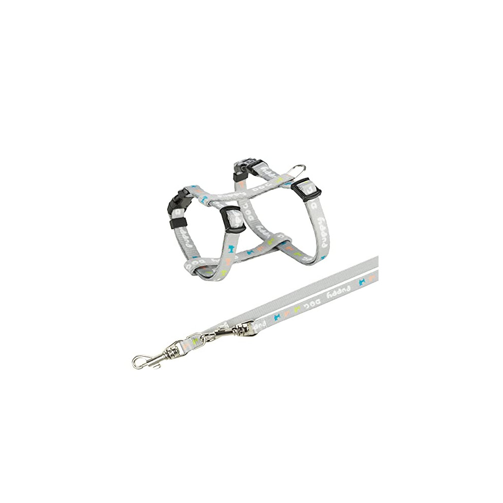 - Junior harness for puppies with lead. Dimensions: 23-34 cm/8 mm. TR-15340