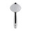Mira-Showers Zest Universal 90mm Single Spray Shower Head - Chrome 1