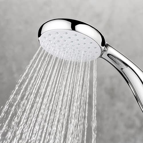 Mira-Showers Zest Universal 90mm Single Spray Shower Head - Chrome 1