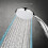 Mira-Showers Zest Universal 90mm Single Spray Shower Head - Chrome 3
