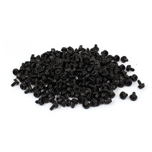 6#-32 Black Zinc Plated Hex Phillips Head PC Computer Case Screw Fastener 400pcs