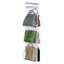 Handbag Organizer 36x120cm in Transparent, PE (Polyethylen) / PEVA (Polyethylenvinylacetat), 36 x 120 x 2 cm