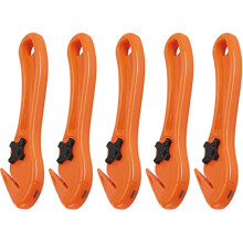 5X Safety Box Cutters/Film Slitters - High Visibility Package Openers