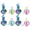 Hasbro Trolls World Tour -TRS TINY DANCERS PACK OF 3 (VERSION C) 7