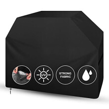 Premium BBQ Grill Cover - Waterproof, Heavy Duty Gas BBQ Covers Large Grill Cover, Windproof, Rip-Proof, Anti-UV Barbecue Cover for Weber, Brinkmann,