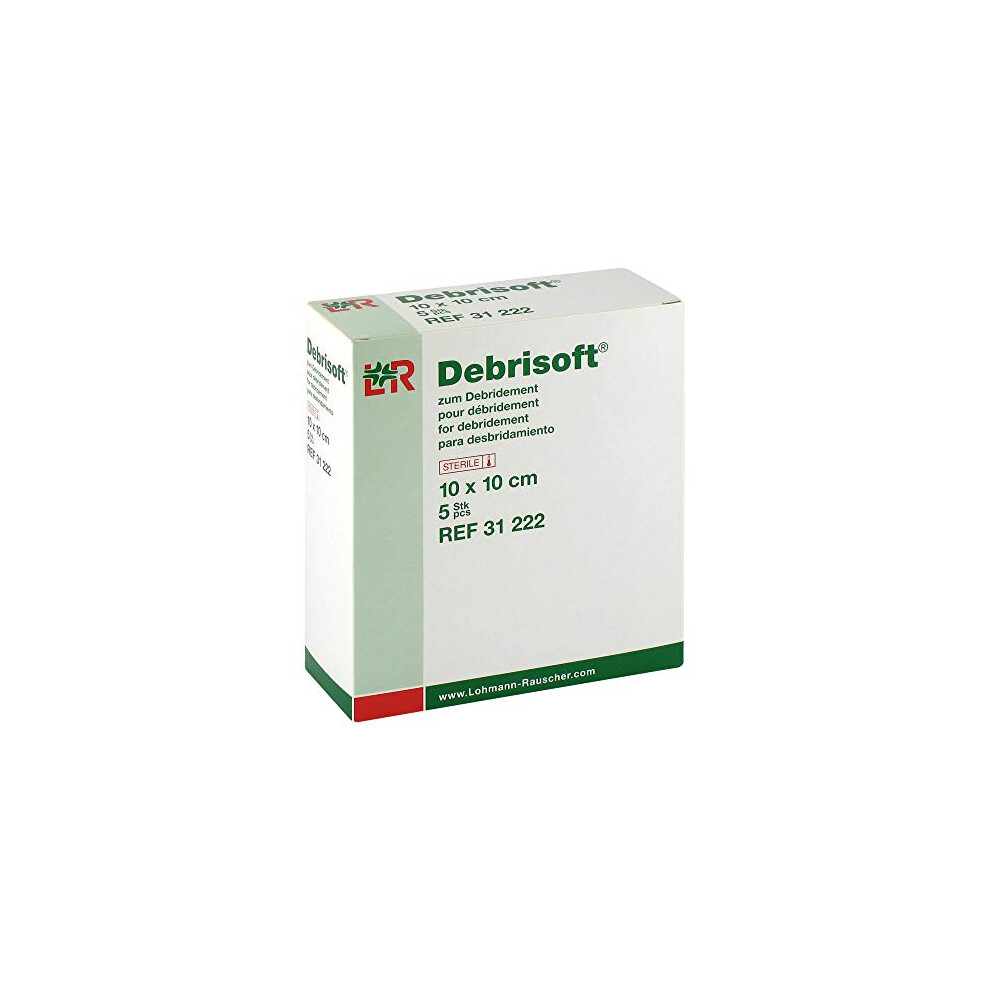 Debrisoft Dressings 10 x 10 cm Pack of 5