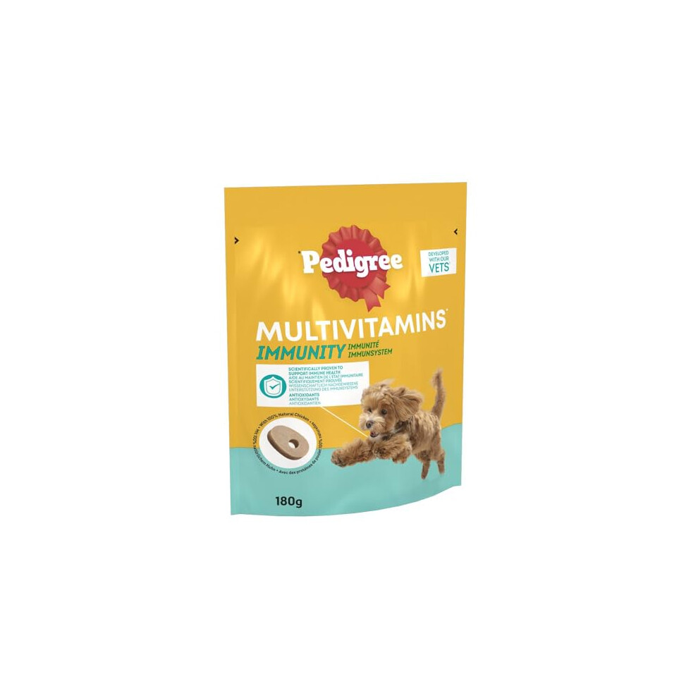 Multivitamins Immunity 30 Soft Chew Supplements for Dogs, 180g