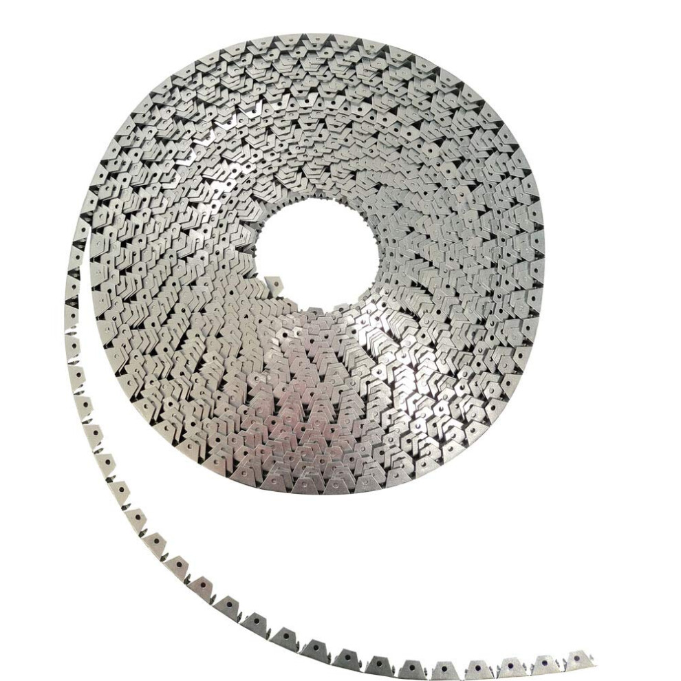 65 Ft Flexible Metal Tack Strip Three-Tooth Upholstery Premium Heavy Duty Curve Ease Grip For Furniture, Chairs, Sofa, Bed Repair (65 Ft) 9341009398295