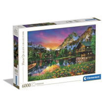 36531 Collection Alpine Lake 6000 Pieces, Jigsaw Puzzle for Adults-Made in Italy, Multi-Coloured