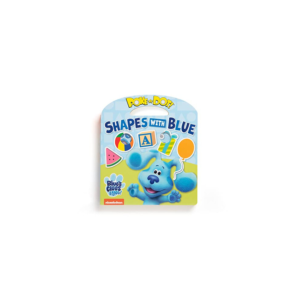 Melissa & Doug 'S Clues & You! Children's Book - Poke-A-Dot: Shapes With Blue