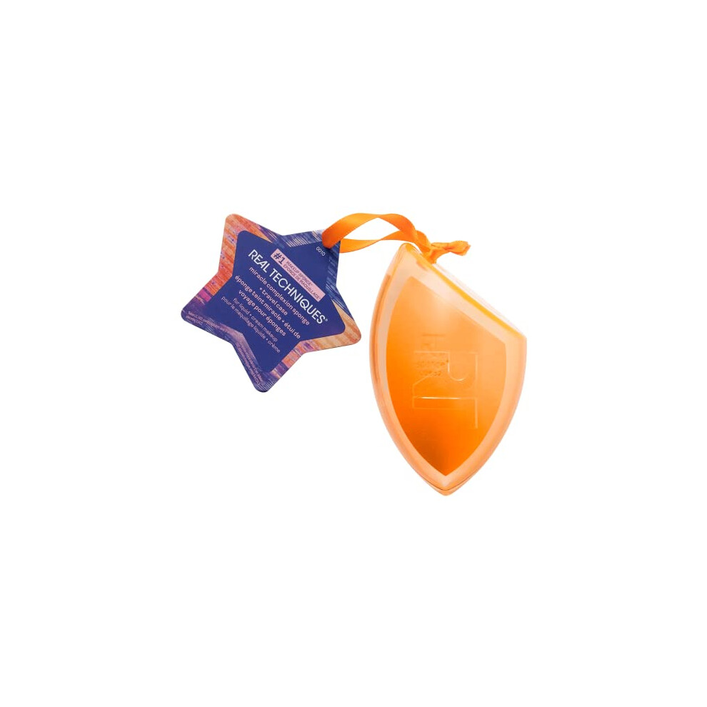 Techniques Limited Edition Miracle Complexion Sponge & Case Ornament, For A Natural Streak Free Foundation Finish, Travel Sized, Stocking filler,
