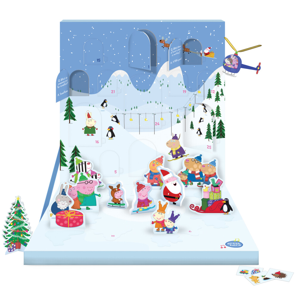 Danilo Promotions Ltd Peppa Pig Musical Christmas Advent Calendar