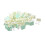 sourcingmap 66 Pcs White Nylon Self-Adhesive Twist Locks Holder Cable Tie Clips 1